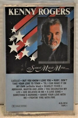KENNY ROGERS "Sweet Music Man - Tape 1"  Cassette  Capitol 4L3L-9514 - Image 1 of 4