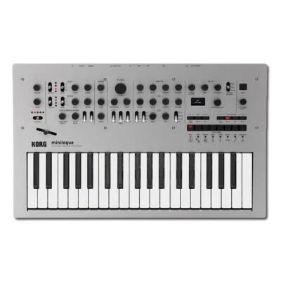 Korg 4 Voice Polyphonic Analog Synthesizer Minilogue Minilogue 37 Key AC100V - Image 1 of 3
