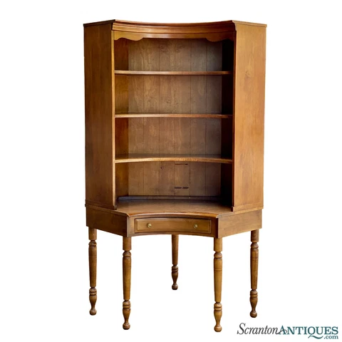 Vintage Farmhouse Country Maple Corner Cabinet by Heywood Wakefield Cover