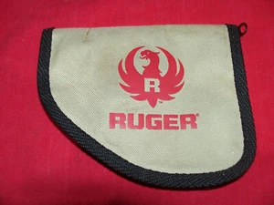Ruger Subcompact Pistol Case LCP II Security 380 Compact Soft Padded Gun Pouch - Picture 1 of 3
