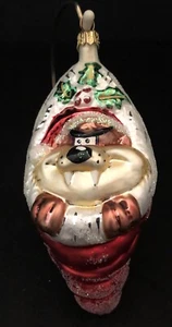 Christopher Radko 1996 Looney Tunes TASMANIAN DEVIL Glass Ornament Poland - Picture 1 of 7