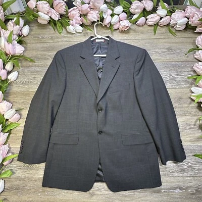 Blazer Covington Talla 40 Corto Hombre’s Gris Oscuro Chaqueta Blazer Traje Forrado Foto 1 de 4