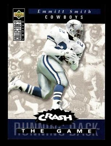 Collector's Choice #C15 1994 Emmitt Smith Crash the Game Silver Exchange - Imagen 1 de 2