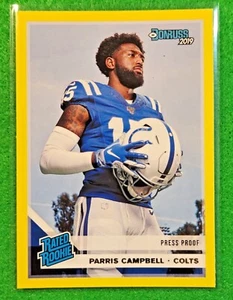 PARRIS CAMPBELL - Indianapolis Colts: Rookie RC - *** Pick & Choose *** - Picture 1 of 3