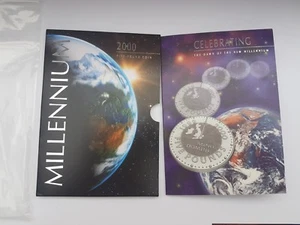 2000 Royal Mint Millennium £5 Coin Pack - Picture 1 of 6