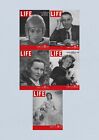 Lot de 5 Life Magazine Mois Complet d'Octobre 1949 3, 10, 17, 24, 31 Oppenheimer