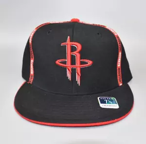 Houston Rockets Reebok Fitted Cap Hat - Size: 7 3/8 - Picture 1 of 4