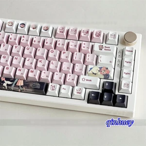 Anime Keycaps Anya Forger Spy Family Cherry Height PBT for Cherry MX Keyboard - Picture 1 of 6