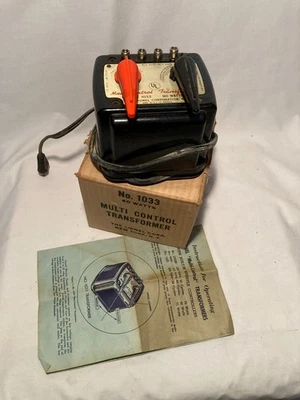 1948-1956 Lionel No. 1033 Transformer Lionel New York in the original BOX #2 - Image 1 of 4