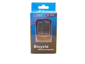 SUNDING Waterproof LCD Display Wired Bicycle Computer Odometer Speedometer - Picture 1 of 8