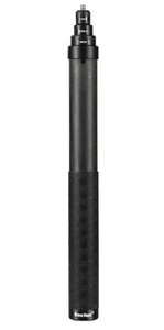 Brave Heart 33cm verlängert auf 2m Kohlefaser unsichtbarer Selfie Stick für Insta360 - Bild 1 von 7