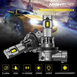 Paar H11 LED Scheinwerfer 70W 30000LM Halogen Zulassung Lampen Canbus fehlerfrei - Bild 1 von 15