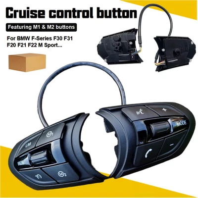 For BMW F30 F31 F20 F21 F22 series M Sport Steering wheel Cruise Control buttons - Image 1 of 4