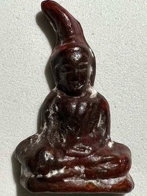 PHRA THAKRADAN LP RARE OLD THAI BUDDHA AMULET PENDANT MAGIC ANCIENT IDOL#20 - Imagem 1 de 4
