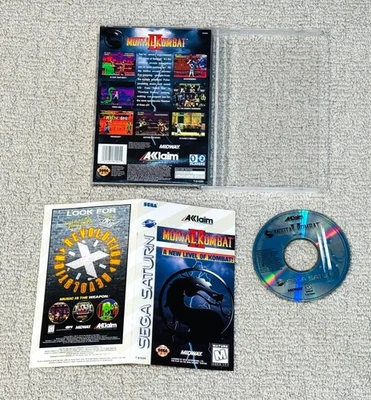 Mortal Kombat II, 2 - (Sega Saturn Game) - Authentic - Tested - Image 1 of 4