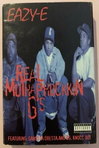 EAZY-E: Real Muthaphuckkin G's ~ Original 1993 Cassette Tape Single ~ Ruthless - Picture 1 of 1