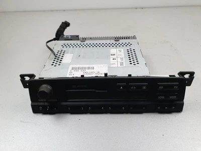 2004 BMW 3 SERIES E46 STEREO RADIO CD PLAYER HEAD UNIT 6935629-01 #2 - Image 1 of 4
