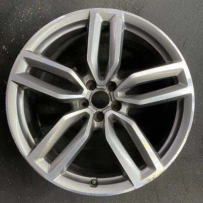 "Llanta original de fábrica Audi SQ5 OEM 21"" 2014-2017 gris mecanizado 58934" Foto 1 de 4