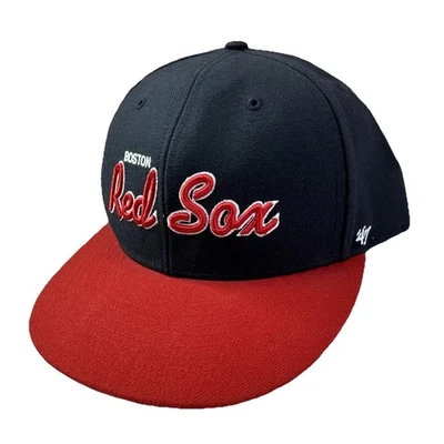 Gorra ajustada marca Boston Red Sox 47 7 1/4 Fenway Park negra roja MLB Foto 1 de 4