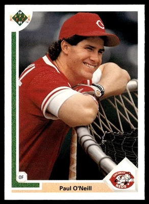 1991 Upper Deck Paul O'Neill Cincinnati Reds #133 - Image 1 of 2