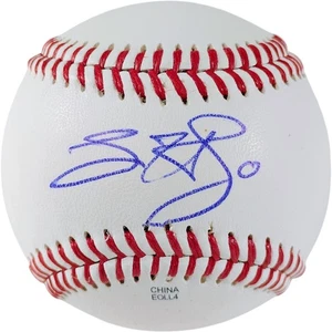 Béisbol firmado por Sam Haggerty Rawlings prueba exacta certificado de autenticidad Marineros Rangers Mets - Imagen 1 de 8