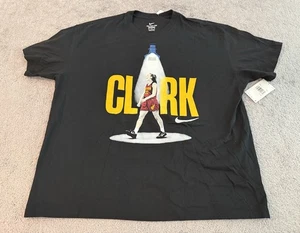 Men's NIKE WNBA Black Caitlin Clark "So Win" T-Shirt New With Tags Size XXL - Picture 1 of 8