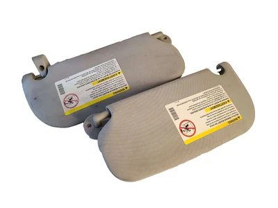 2005-2010 Chevy Cobalt Sun Visor Pair LH RH Driver Passenger OEM Pontiac G5 Foto 1 de 2