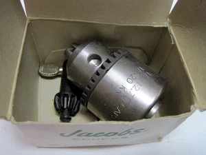 Vintage Jacobs Drill Chuck w/ Key Multi-craft 5/64-1/2 DC8K64 NOS New - Picture 1 of 4