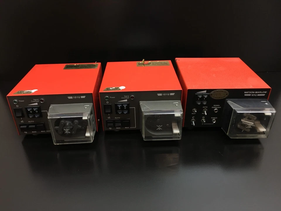 Lote de 3 bombas peristálticas Watson Marlow PN 101U 101U/R MK2 con GARANTÍA Foto 1 de 4