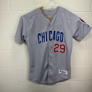 Chicago Cubs Fred McGriff #29 Authentic Baseball Jersey 44 Majestic Away Gray - Picture 1 of 20