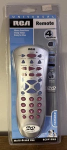 RCA Universal TV DVD VCR Remote Multi-Brand RCU410MS - Picture 1 of 7