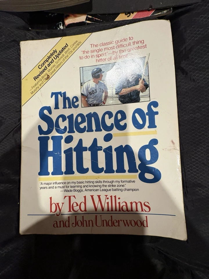 Ted Williams The Science of Hitting John Underwood 1986 Nuevo Casi Nuevo Medias Rojas de Boston Foto 1 de 1