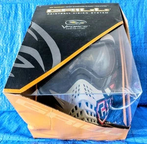 VForce Profiler Protective Paintball Mask Goggle White Edition Damaged Box NEW - Picture 1 of 12