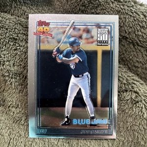 JOE CARTER 2001 Topps Chrome Traded 1991 reprint  #20T - Picture 1 of 1