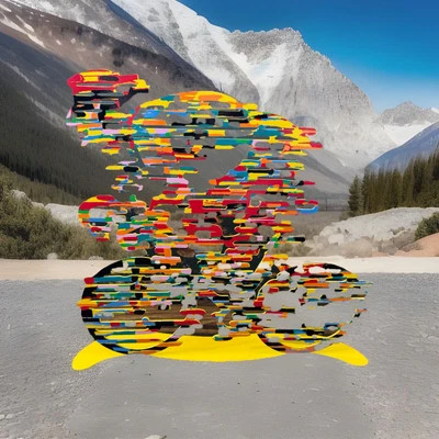 Escultura de arte pop moderno David Gerstein “Ride - Armstrong” Foto 1 de 4