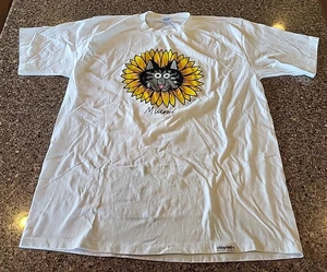 Sunflower Cat Crazy Shirts B Kliban Miami Women’s XL Vintage - Bild 1 von 11