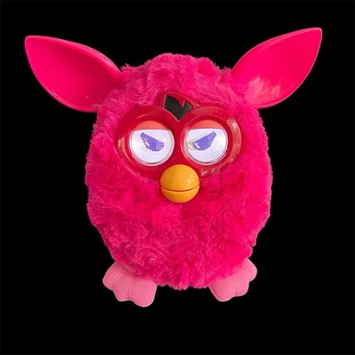 Furby Boom Hot Pink Puff Interactive Hasbro 2012 ¡Probado y funcionando limpio! Video Foto 1 de 4