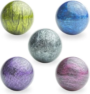 Entervending Gift Box of Bouncy Balls,5 Pcs Rubber Balls 45mm - Picture 1 of 7