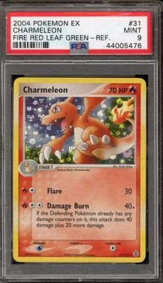 Pokemon Charmeleon EX Fire Red & Leaf Green Reverse Holo #31 PSA 9 Mint - Image 1 of 2