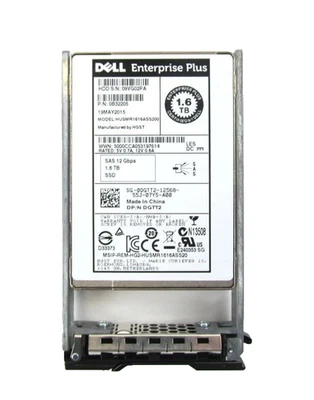 Dell DGTT2-CML Compellent 1.6TB SSD SAS 2.5 12G Read Intensive Solid State Drive - Image 1 of 2