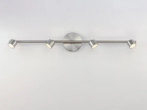 Satin Nickel LED Pendant from the Taylor Collection - Picture 1 of 6