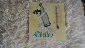 Werbschild Libella Limonade Thermometer Zelluglas Pappschild - Bild 1 von 2