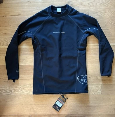 NEW Lavacore Shirt Mens Large Large Black Thermal Protection Wetsuit Long Sleeve - Image 1 of 4