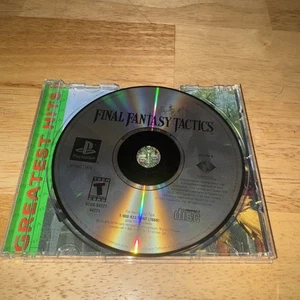 Final Fantasy Tactics (Sony PlayStation 1, 1998) Greatest Hits - Picture 1 of 2
