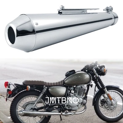 Tubo silenciador de escape de motocicleta de acero inoxidable de 17-75"" para Suzuki TU250/TU250X Foto 1 de 4