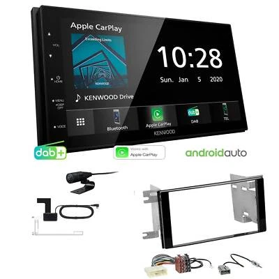 Kenwood Autoradio Apple CarPlay Android DAB+ für Subaru Forester 2008-2013 piano - Bild 1 von 4