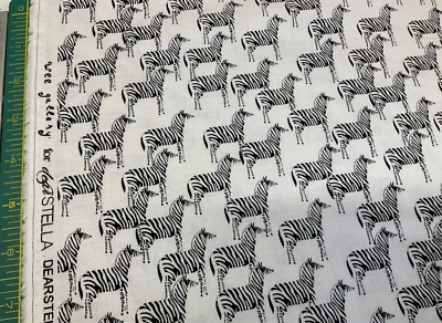 QUERIDA STELLA - COLECCIÓN ABC #WG1980 CEBRA - BLANCO - POR YARDA Foto 1 de 2