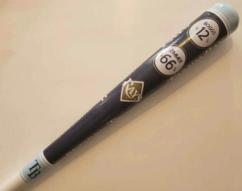 Tampa Bay Rays Retired # 32"/28oz One Of A Kind Custom Collectible Baseball Bat Cover