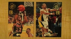 1994-95 Topps Stadium Club 1st Day Issue Lot of 2 - Picture 1 of 2