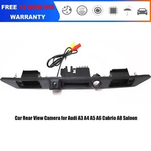 Cámara de reversa trasera de respaldo de coche para Audi A3 Cabrio 8P/8V A4 Cabrio 8E-B6/8E-B7 Salón - Imagen 1 de 9